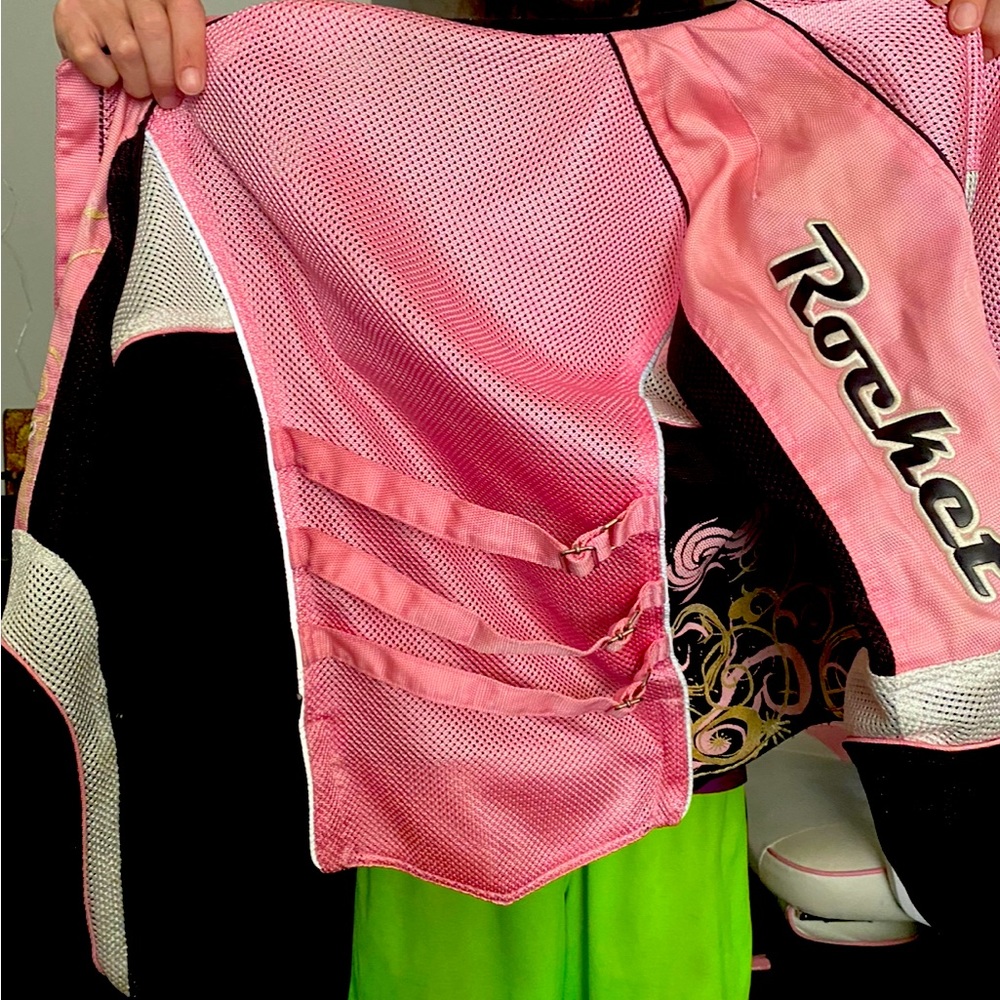 Joe Rocket.Pink.Custom Made Design.Gently worn.